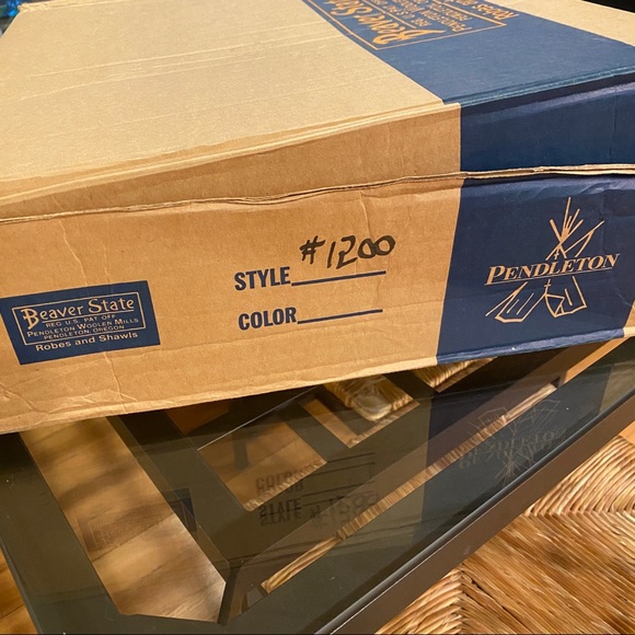 NWT Pendleton Day and Night Robe Hope Series Arthur Amiotte Native Blanket Beave - Picture 9 of 9